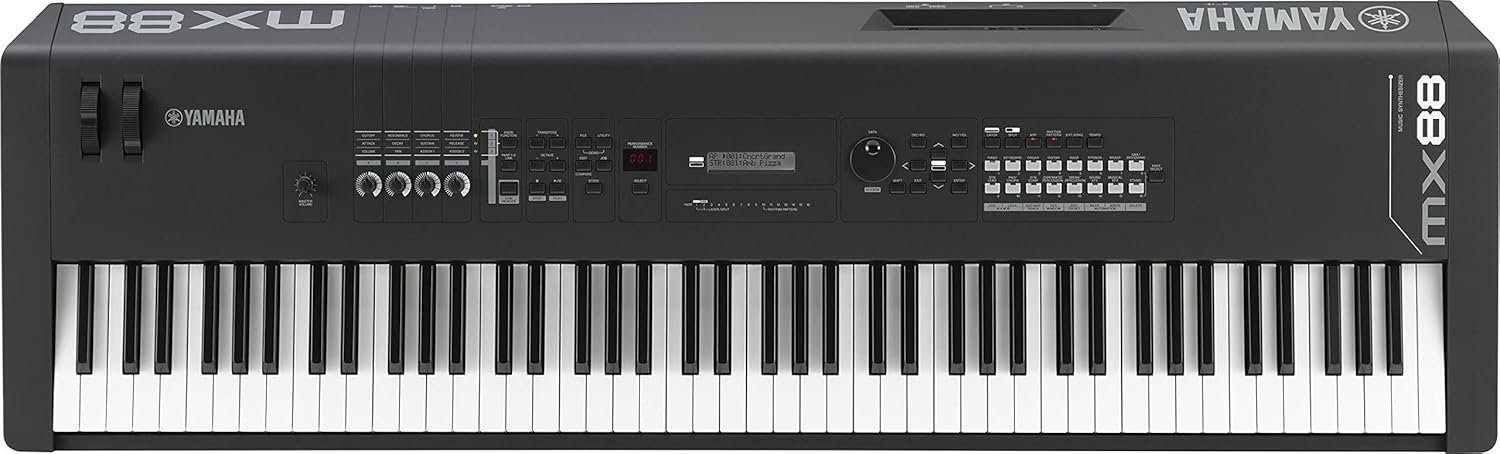Yamaha MX88 88-Key Weighted Action Synthesizer, MX88BK