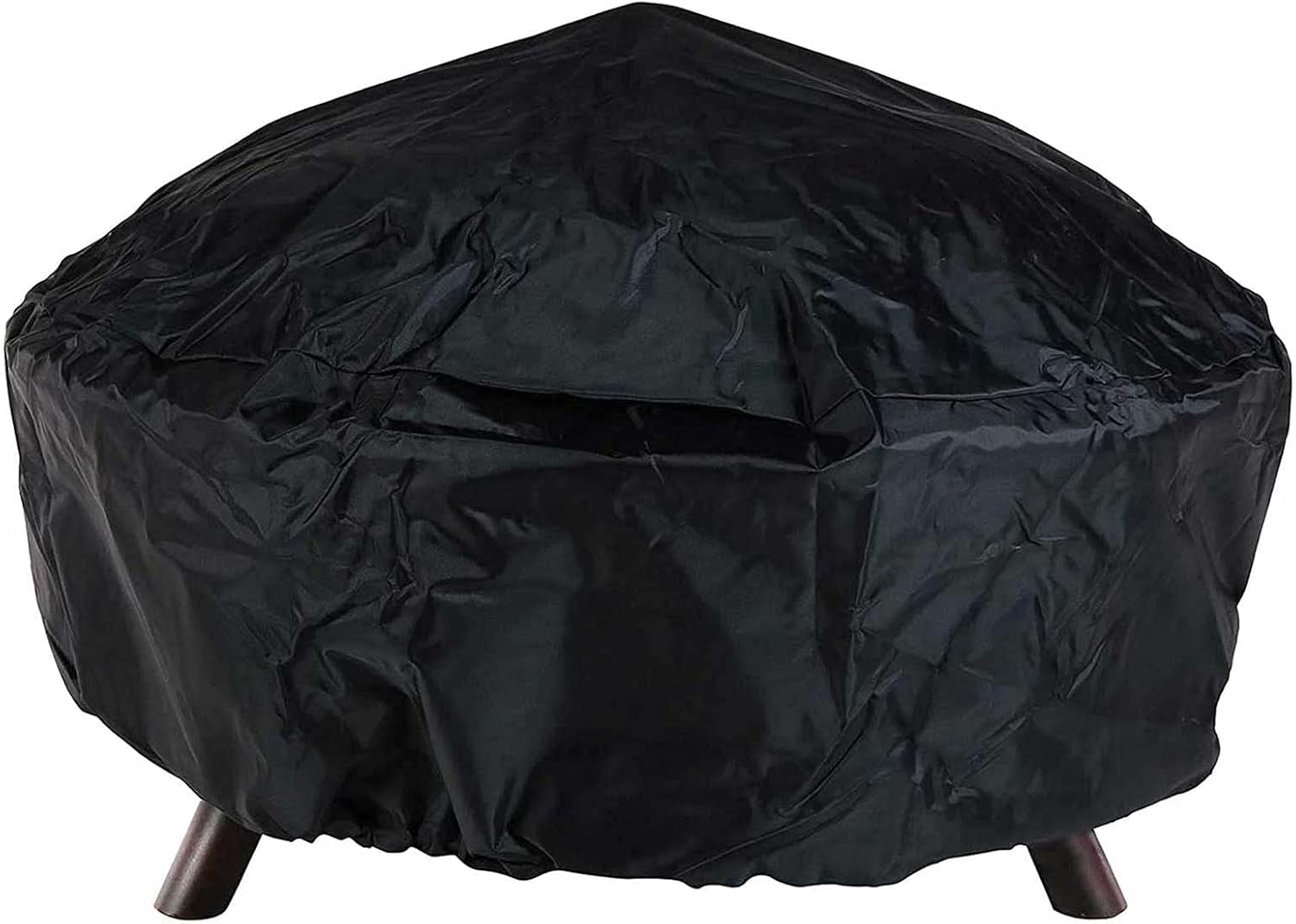 36 Inch Outdoor Fire Pit, Large Portable Wood Burning Firebowl with Cooking BBQ Area, Grill Grate for Garden Beach Camping