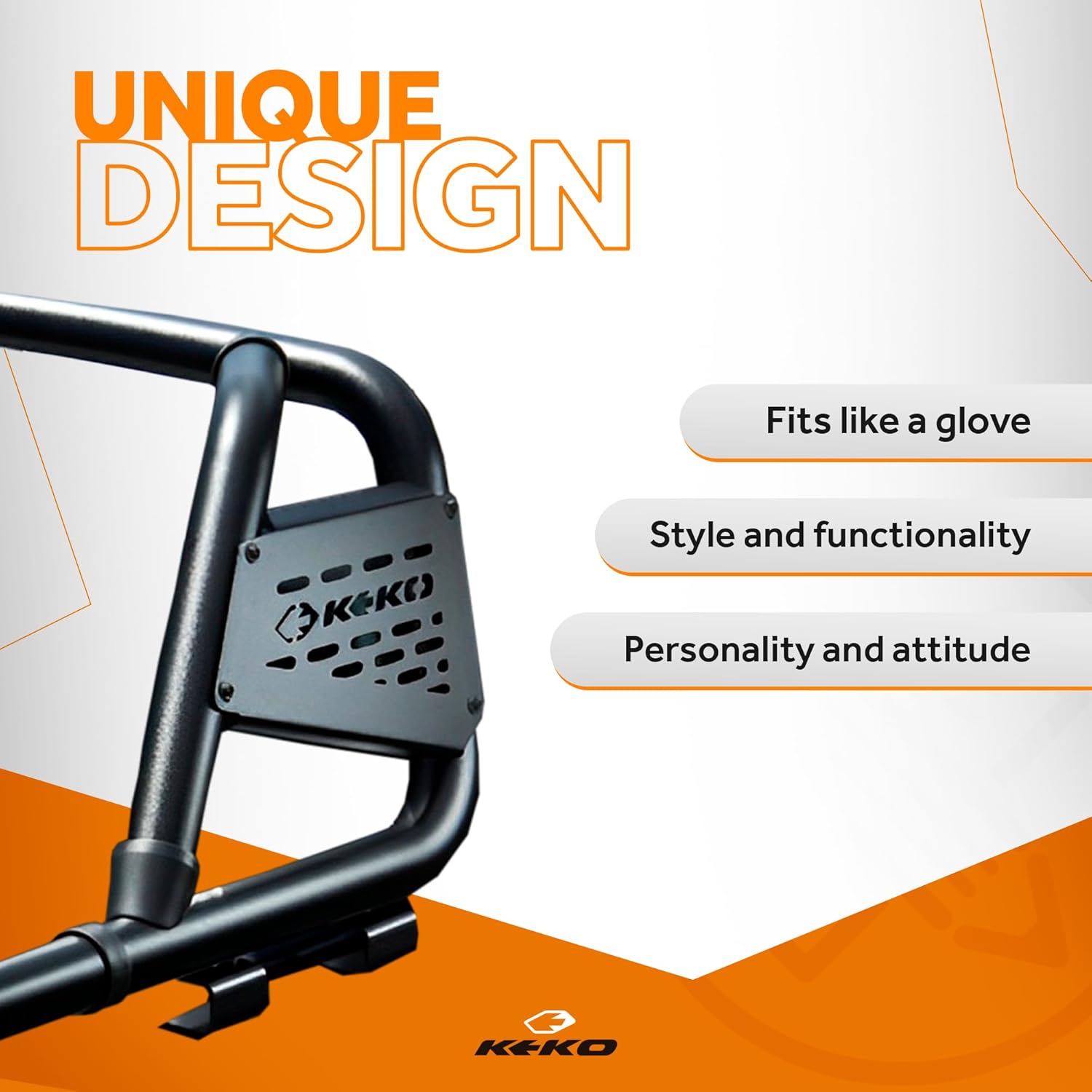 KEKO - Truck Sport Bar Compatible with Maverick 2022-2025 - Sports Bar for Truck - Accessories, Easy Install, Car Accessories - Carbon Steel, Alloy Steel