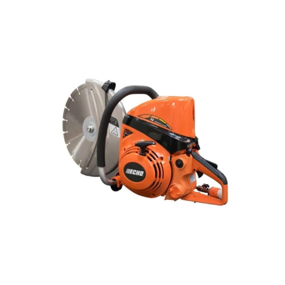Echo 14 in. 73.5 cc 2-Stroke Gas Concrete Masonry Pro Cut-Off Saw with Decompression Valve and Abrasive Blade and Water Valve CSG-7410-14
