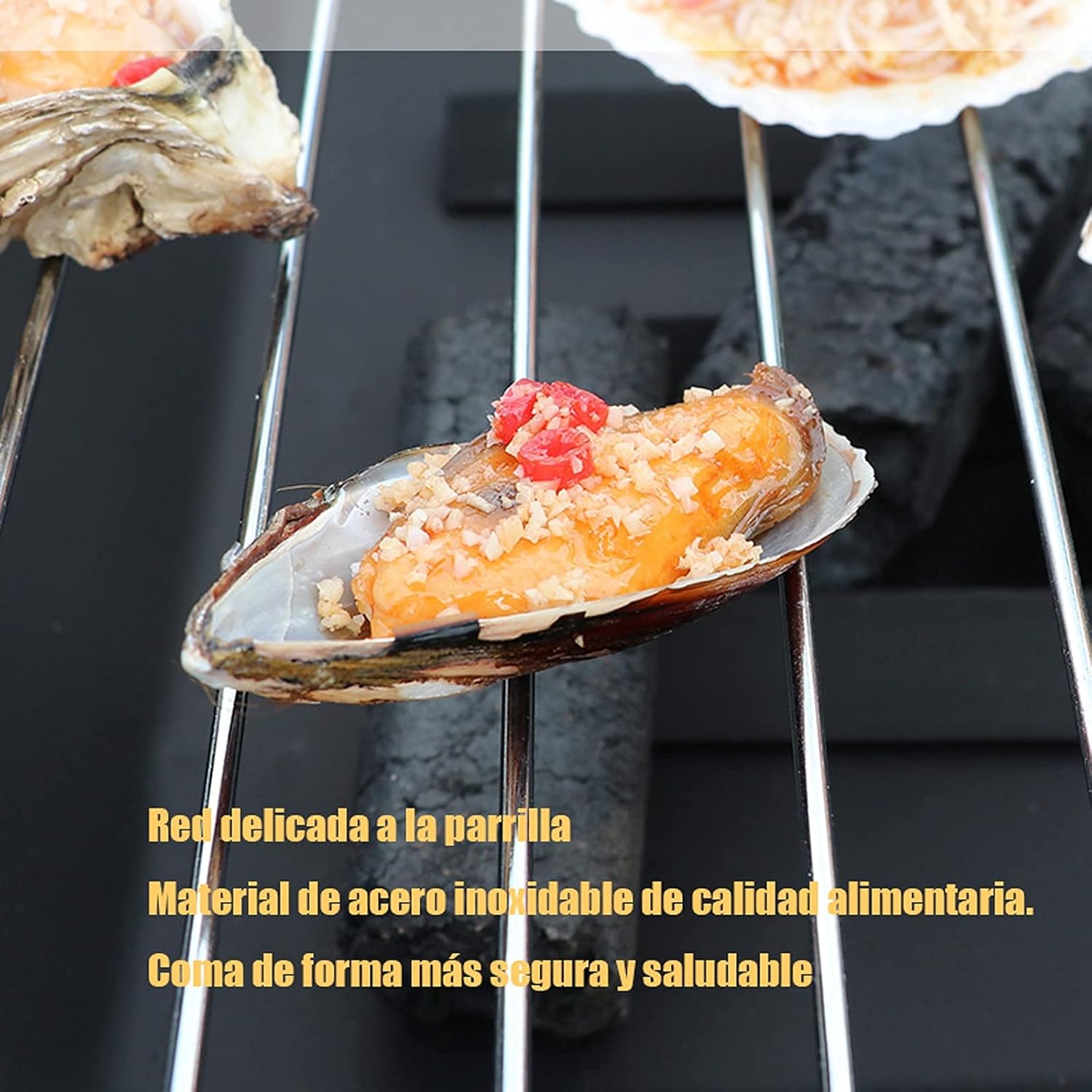 Outdoor Fire Pit, Square Metal Firepit Table, Wood Burning Stove BBQ Table, Ice Pit, Heater, Suitable for Backyard Garden Camping Party