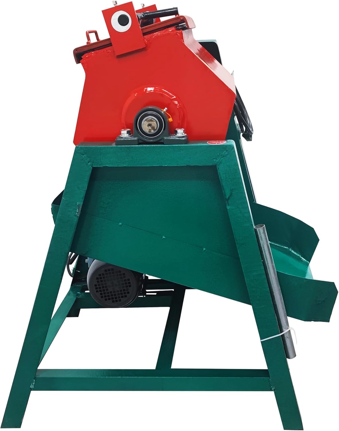 TECHTONGDA Vibration Grinder Polisher Electric Drum Polishing Machine Deburring Chamfering Machine Polyurethane Inner Liner 60L 110V 750W