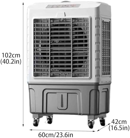 3-in-1 Swamp Cooler, Evaporative Air Conditioner with Water Tank, Ice Packs, 7.5H Timer, Portable Air Cooler for Room Office