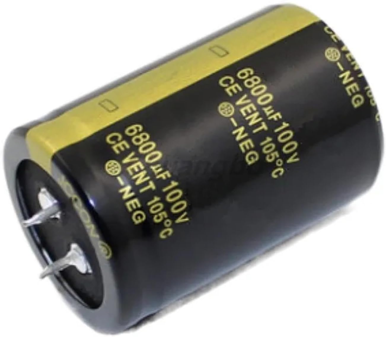 2-5pcs Audio Electrolytic Capacitor 100V6800UF 100V 6800UF 35 * 50MM for Audio HiFi Amplifier High Frequency Low ESR Speaker (Size : 5PCS)