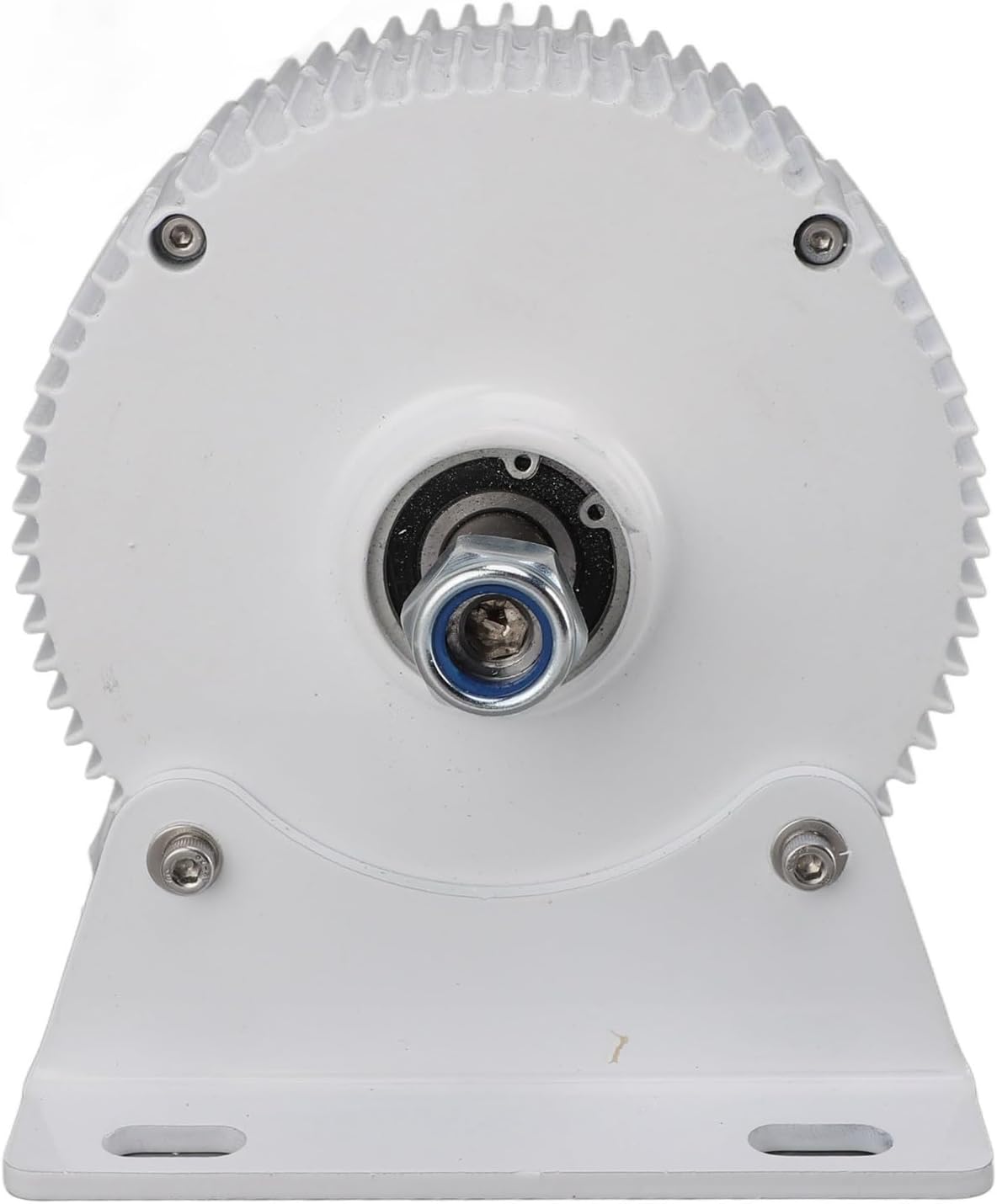 3 Phase Alternator Dual Shaft Permanent Magnet Synchronous Generator High Efficiency 24V Wind Turbine AC Alternator Aluminum Alloy Carbon Steel 15x15x16cm (400w)