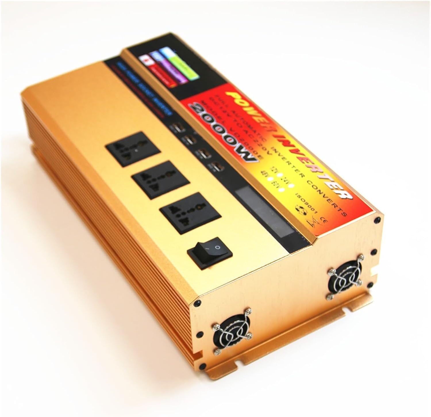 12V to 220V Full Power 2000W Large Capacity Inverter Power Converter(12V 220V)