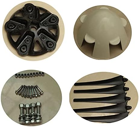 8000W 12V/24V 5 Blade Wind Turbines Generator Efficient Wind Turbines Horizontal Home Power Windmill Energy Turbines Charge