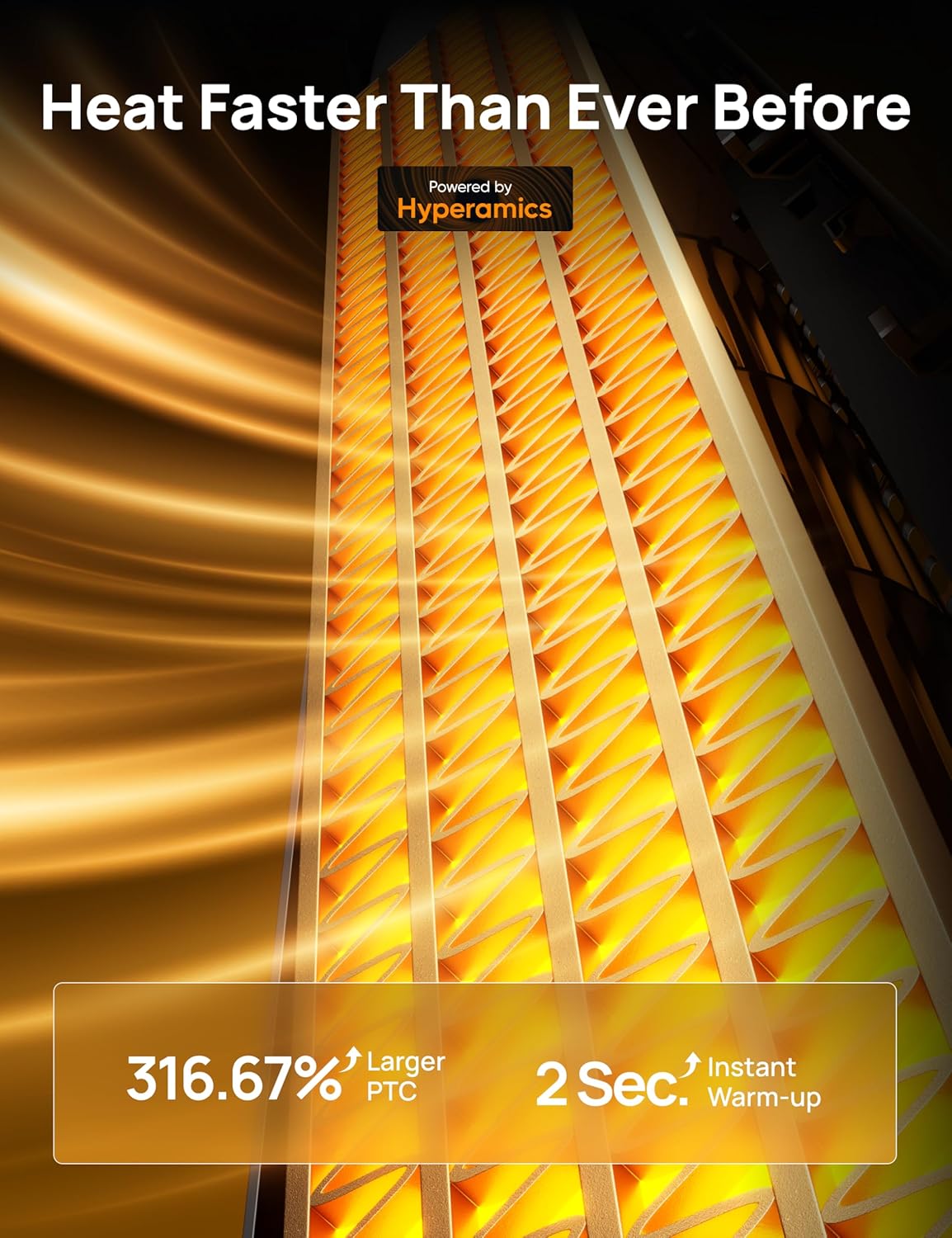 Dreo Tower Fan and Heater Combo, 29.2ft/s Standing Fans for Bedroom, 17 Levels, 6 Modes, 120° Oscillation, 42 Inch, 12H Timer, 25dB Quiet, with Remote, for Office, Large Room, Silver