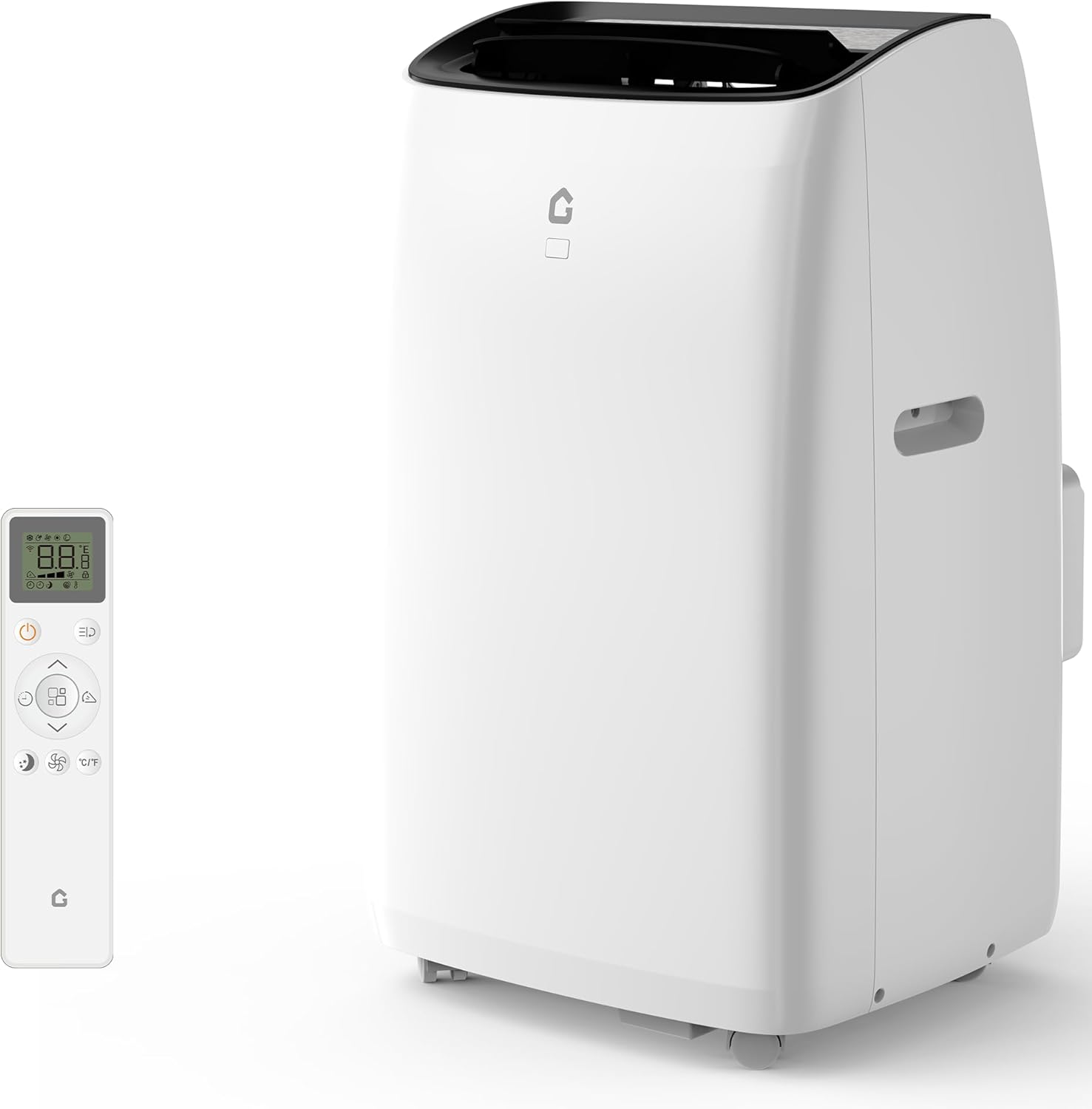 14000 BTU Portable Air Conditioner with Heat, 4 in-1 AC Unit with Fan, Dehumidifier & Heater, Cools & Sleep Mode for Rooms Up to 750 Sq.Ft, Remote Control & 24H Timer Windows Kit Included