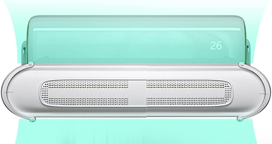 Air Conditioner Wind Deflector, Anti-Straight Blowing Windshield General Retractable Wind Shield for Home and Office Wall-Mounted Air Conditioners 75—105CM