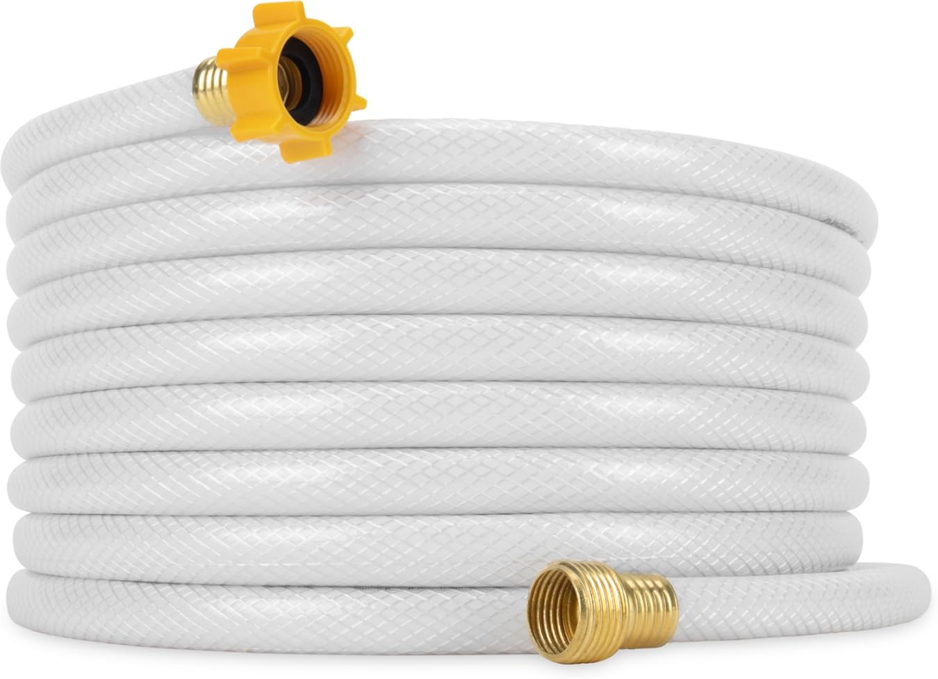Camco TastePURE 25-Ft - RV Drinking Water Hose - Contains No Lead, No BPA & Phthalate - Features Reinforced Design & Crafted of PVC - 1/2” Inside Diameter, Made in the USA (22733) (Pack of 6)