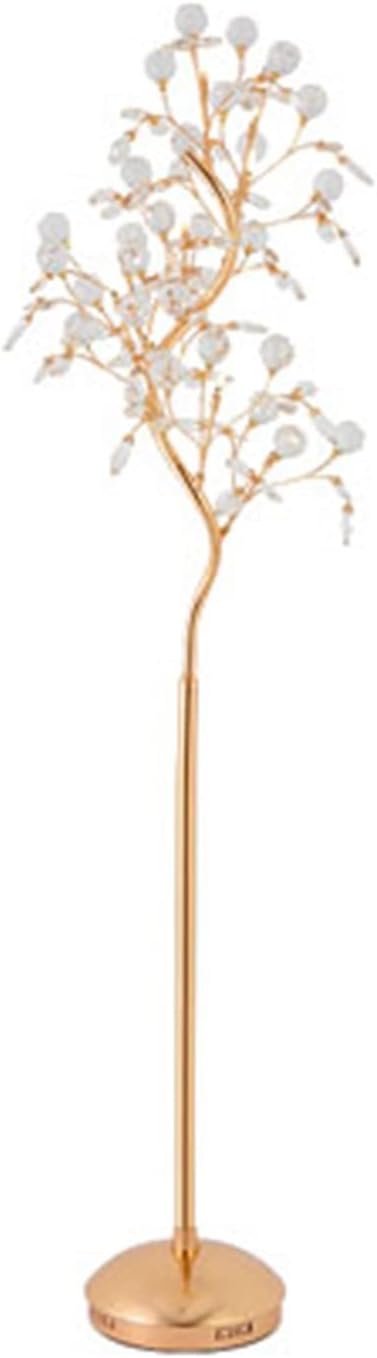 Floor Lamp Crystal Floor Lamp, Creative Bulb in Living Room, Bedside Lamp in Bedroom, Indoor Lamp