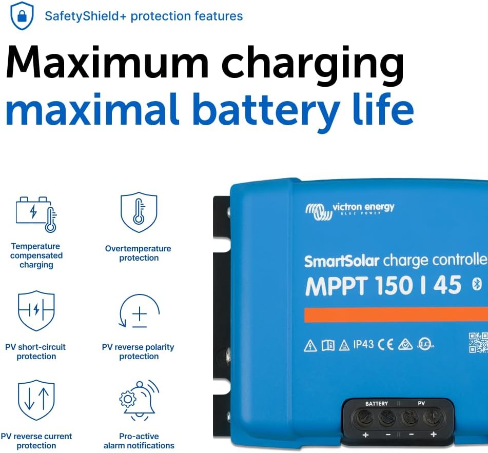 Victron SmartSolar Charge Controller (150V 45A Tr)