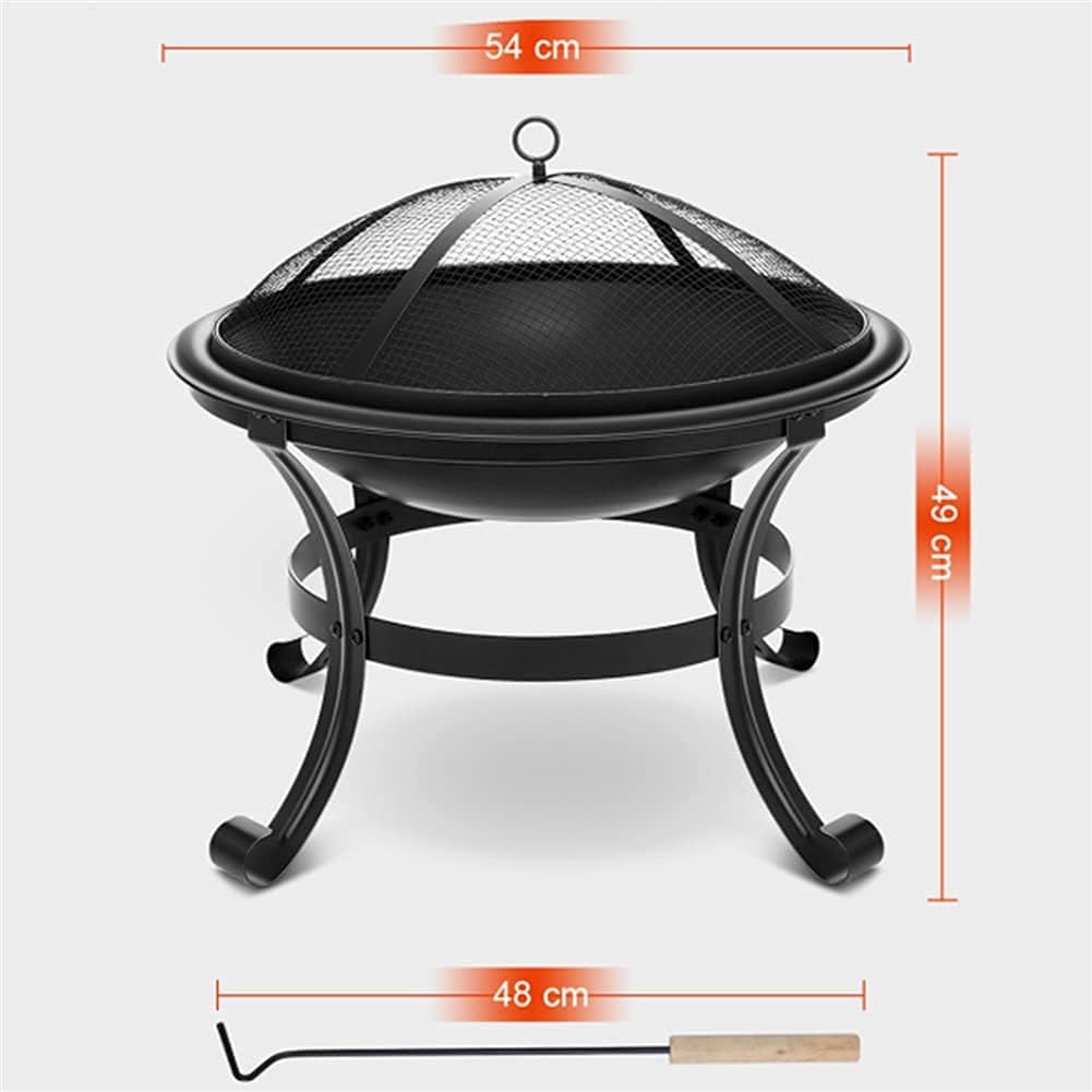 Garden Fire Brazier Steel Fire Pit Wood Burning Fire Pit