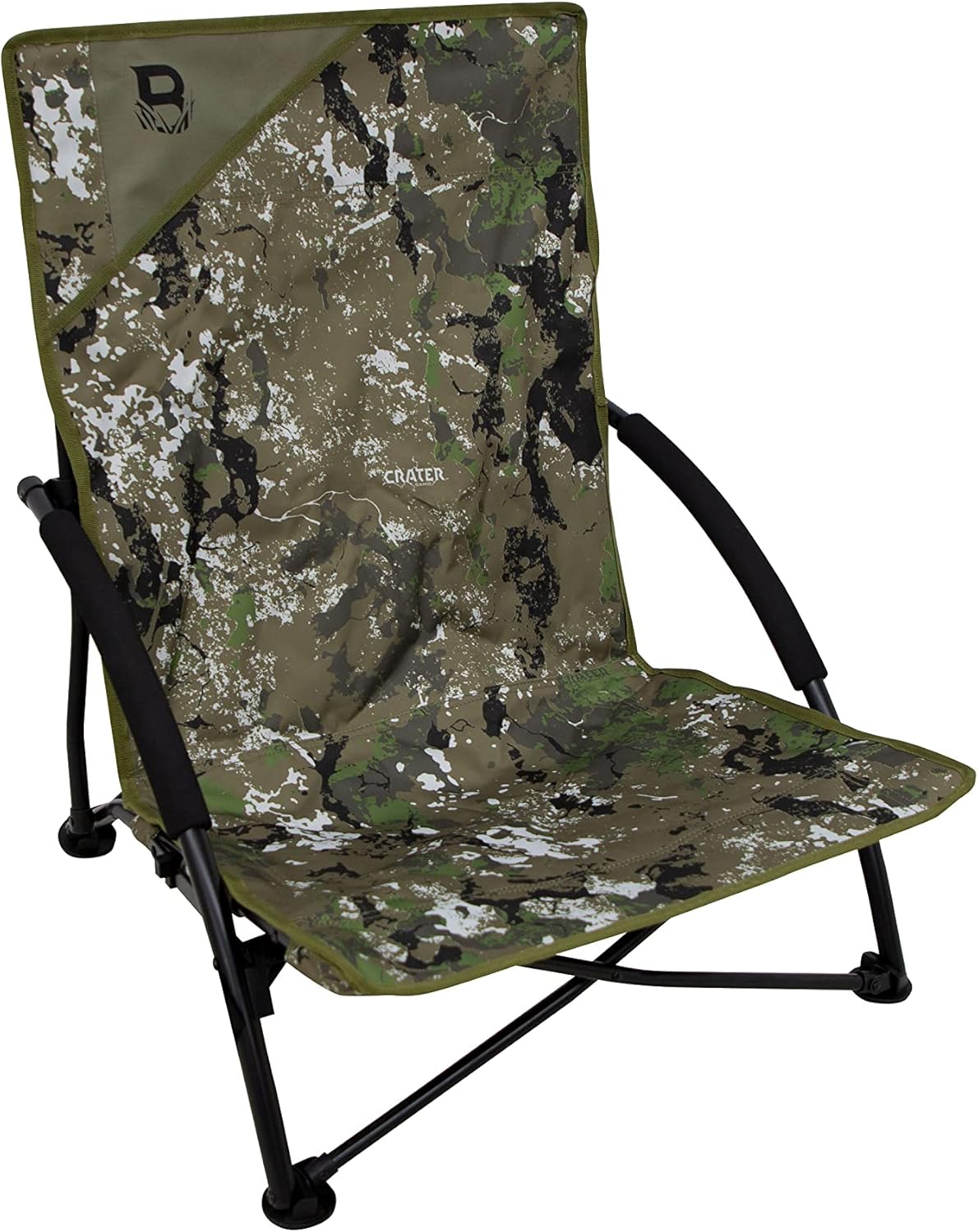 Barronett Ground Gobbler Low Profile Hunting Chair and Allen Shooting Stick - Versatile 300lb Capacity and Adjustable Height Hunting Accessories