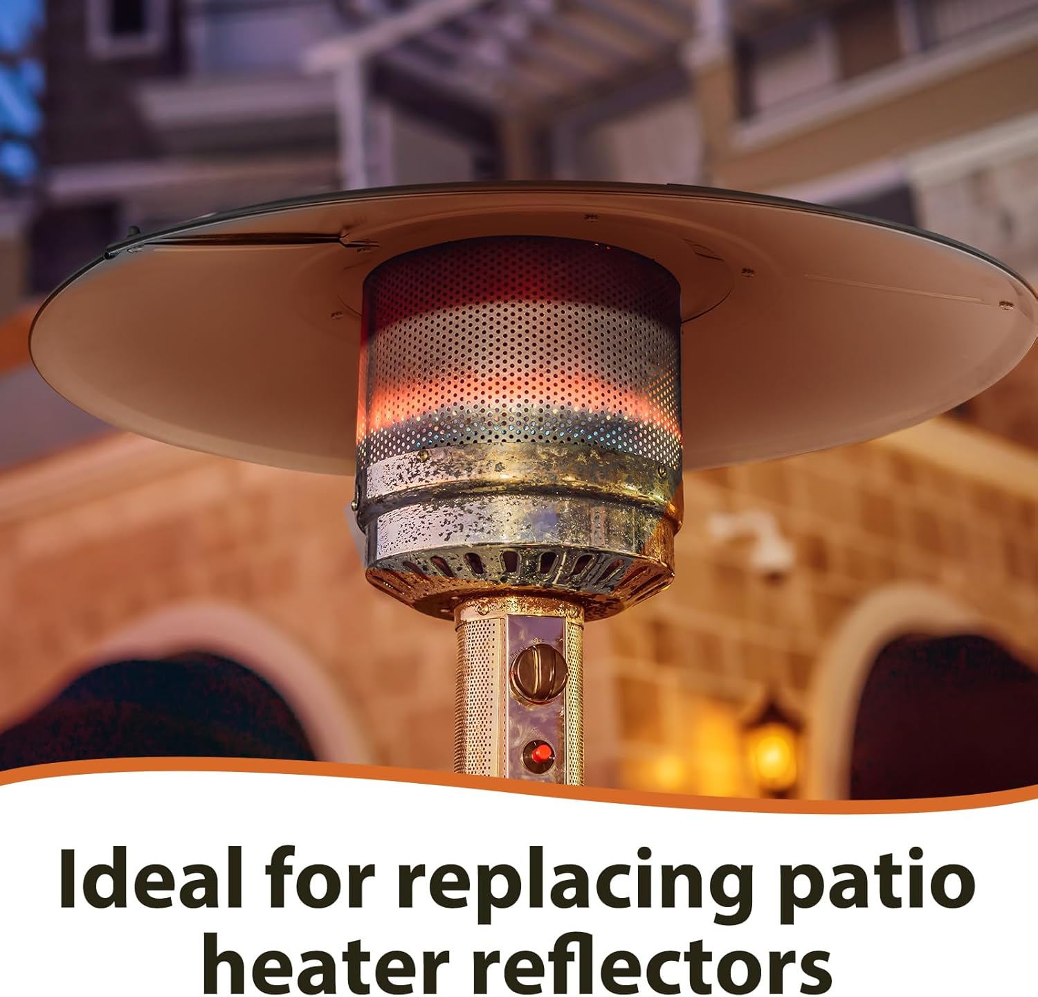 Retisee 4 Pack Patio Heater Reflector Shield - 33