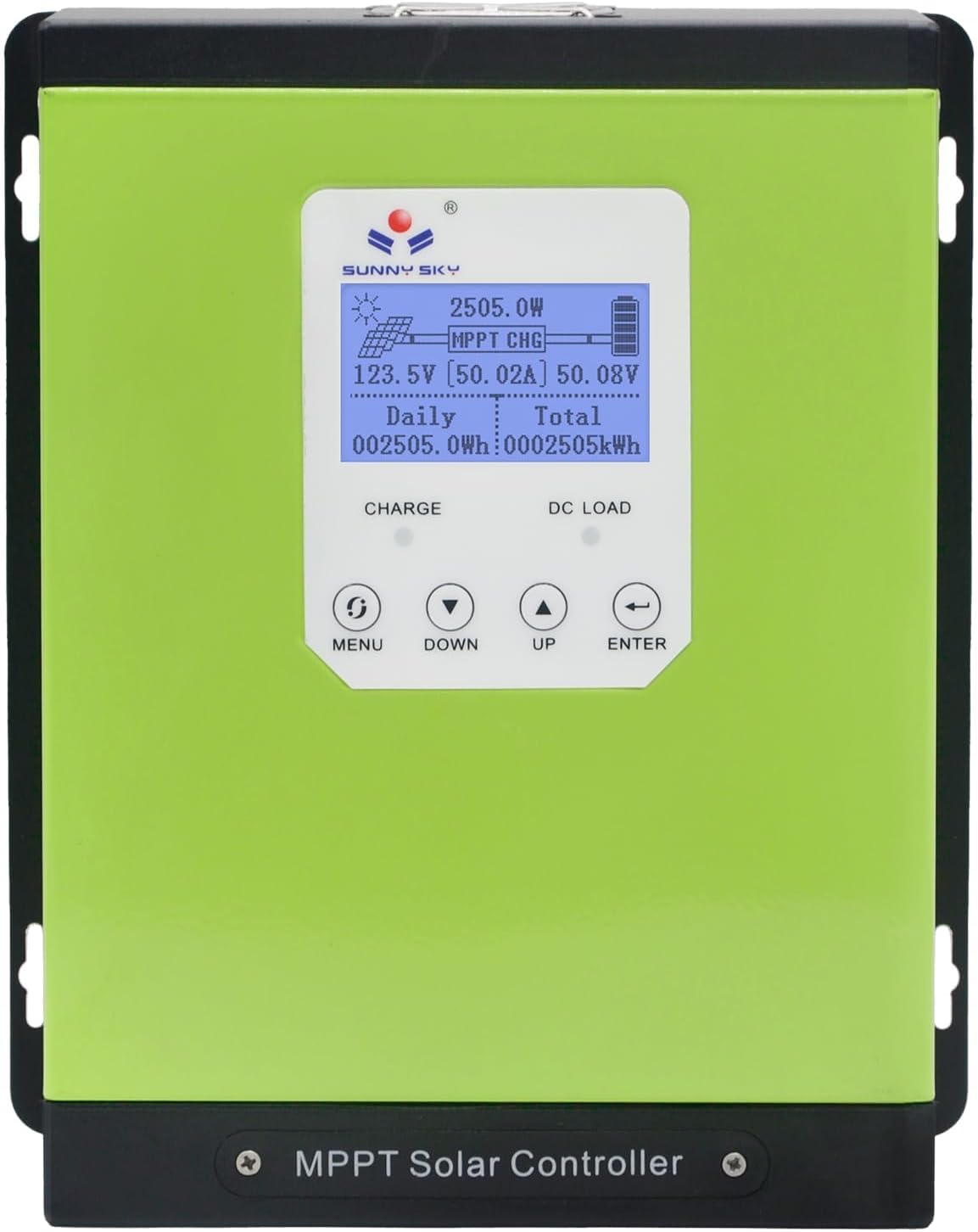 MPPT Solar Charge Controller 40A 60A 80A 120A 12V24V36V48V Auto, Solar Battery Panel Regulator , Max 170v PV Input, fit for Sealed, Gel, Flooded, and Lithium Batteries 570W-6800W (120A)