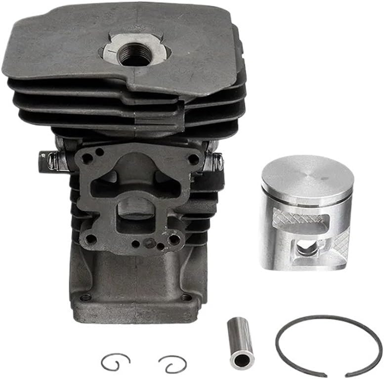 Chainsaw Cylinder Piston Kit Compatible with 435 435E 440 440E Compatible Replacement Parts Compatible with Garden Power Tools Accessories