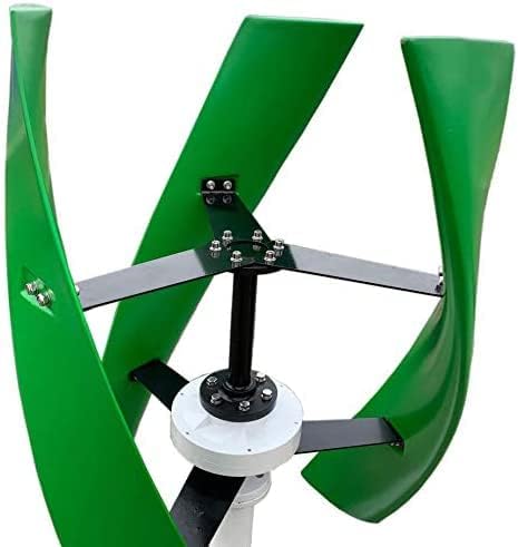 Wind Turbine Vertical 12V-220V Green Wind Turbine Kit 10000W Wind Generator with Controller 3 Fibre Glass Blades