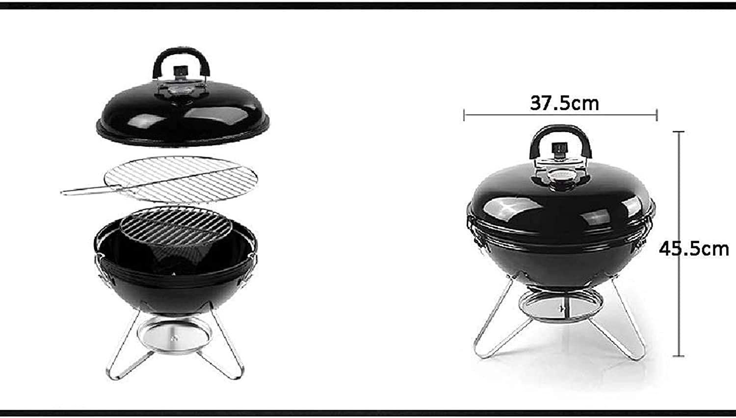 BBQ Grill,Fire Pits,Outdoor Fire Pit Wild Travel Wood Burning and Camping Picnic Stove Bonfire,with Barbecue,Family EssentialMultifunctional Stove