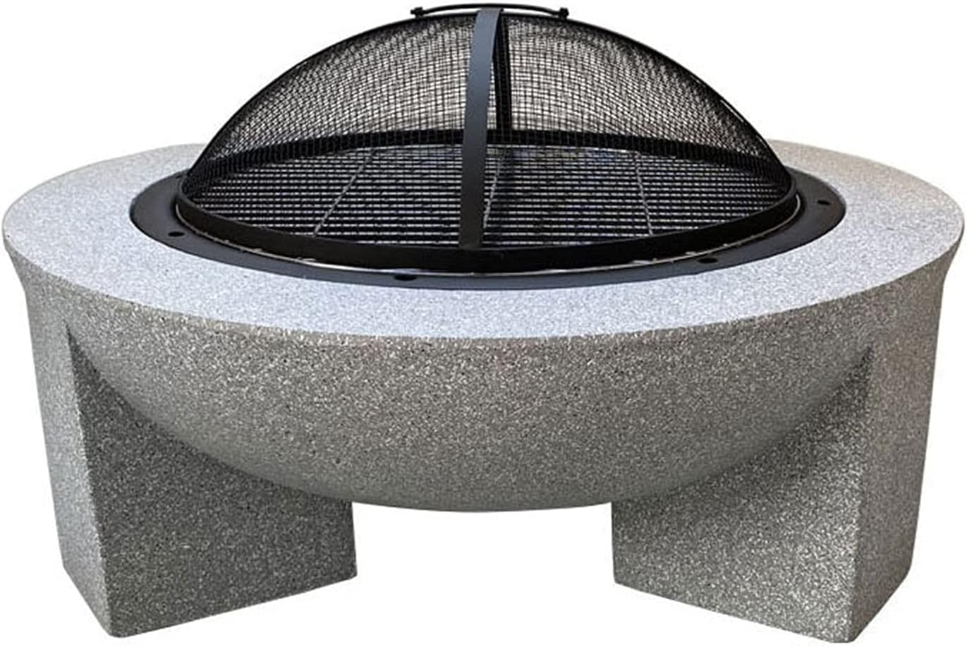 Fire Pit Outdoor Wood-Burning fire Pit, 30-inch Round Villa Courtyard fire Pit, Used for Outdoor Cooking and Barbecue