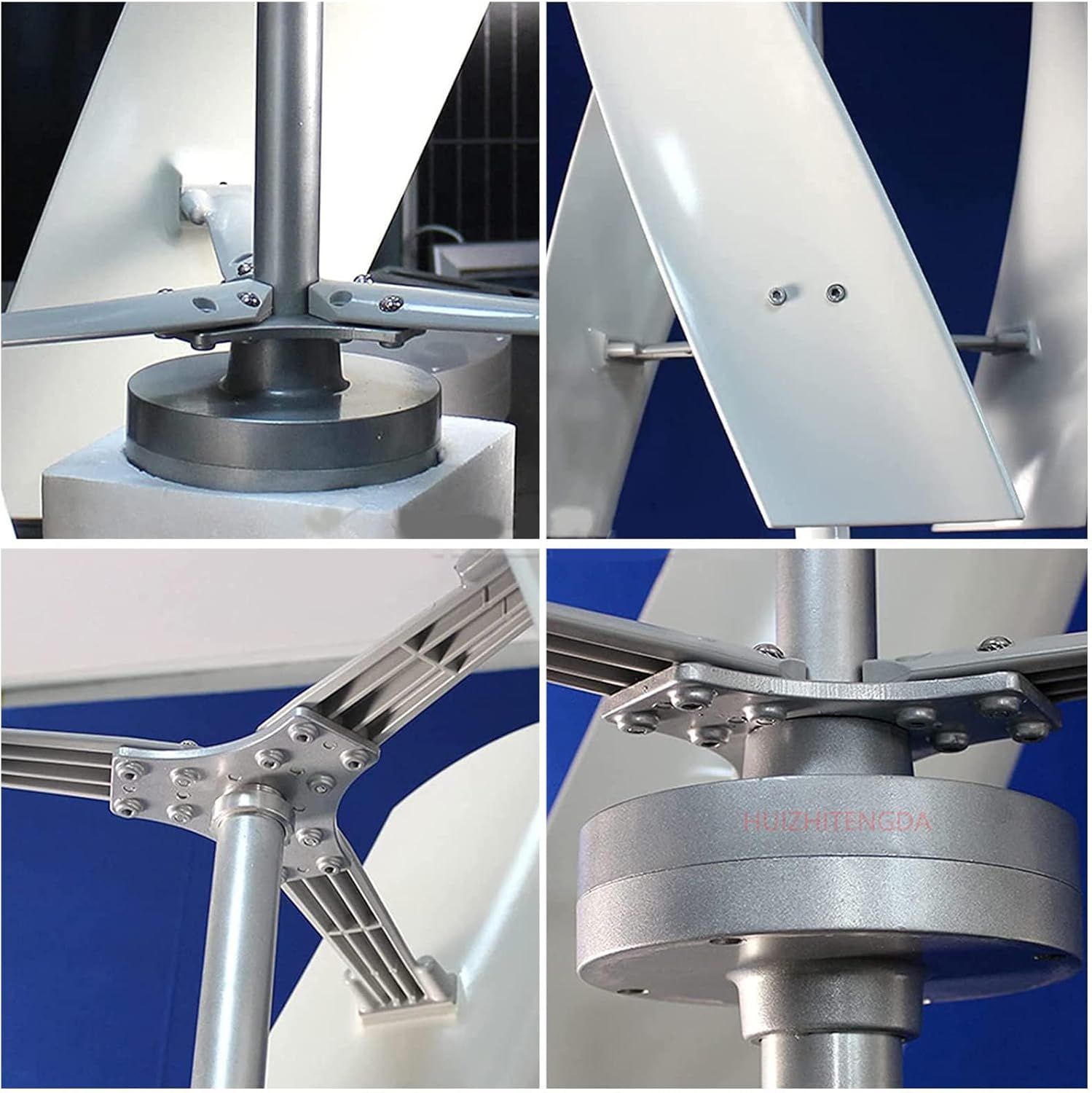 10000W 220V Low Noise High Efficiency Wind Turbine with 3 Blades MPPT Controller Small Wind Turbine for Home Factory Use (12V 24V 48V)