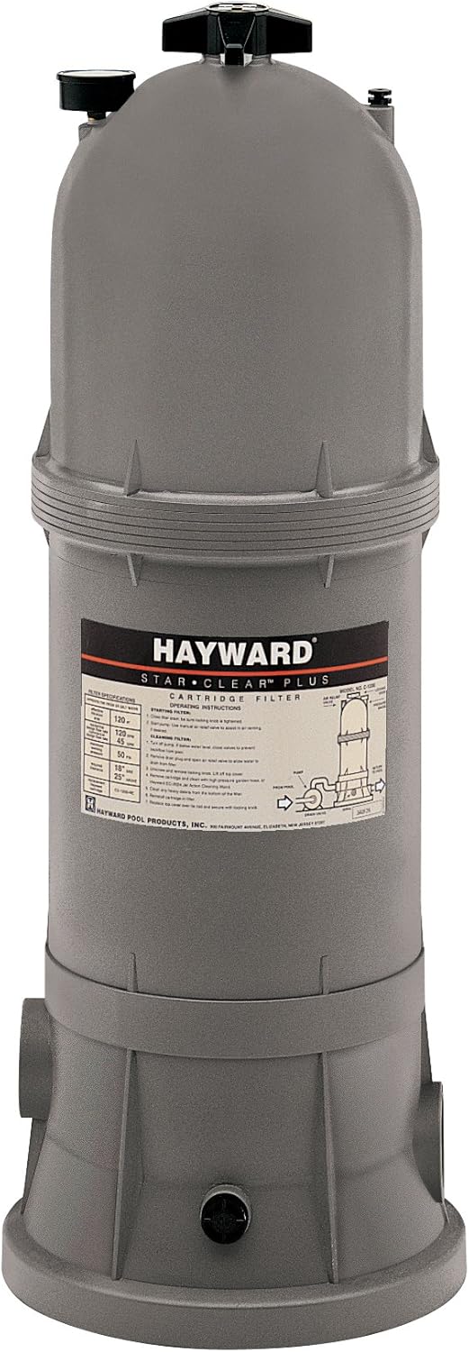 Hayward W3C12002 StarClear Plus Cartridge Pool Filter, 120 Sq. Ft.
