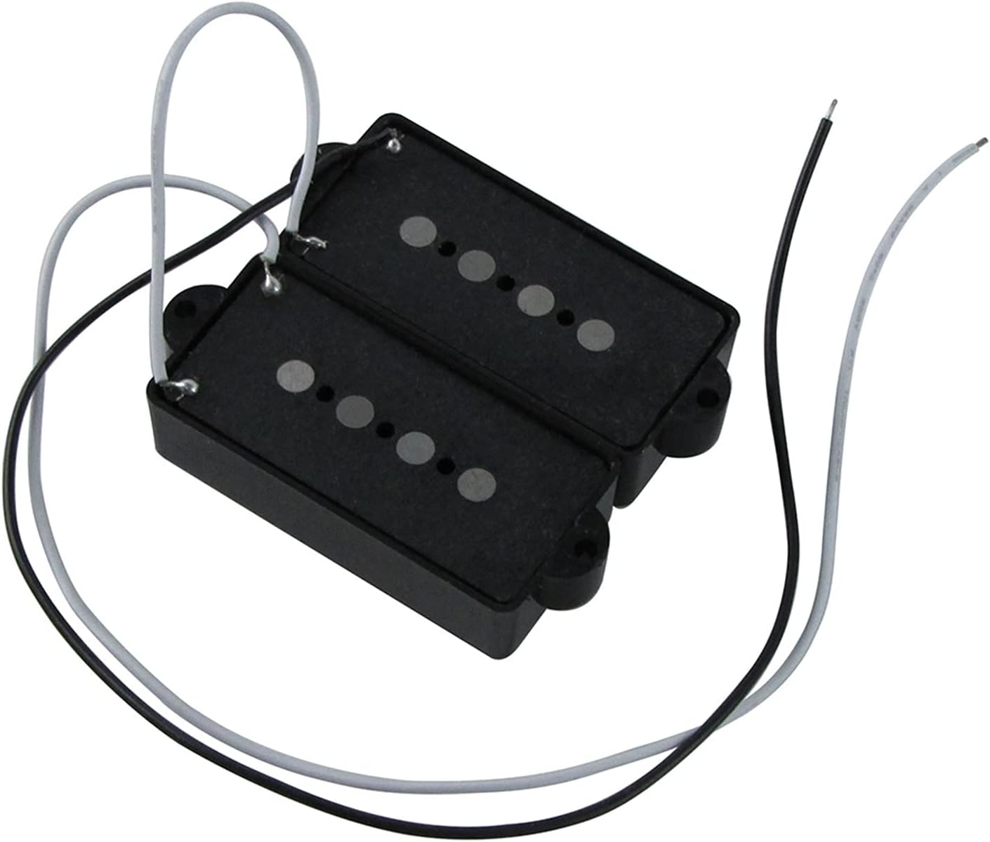 Guitar humbucker Pickup Vintage Alnico 5 Humbucker Pickup PB P Bass Pickup Black Open Style for 4 String P Bass Guitar Parts Replacement