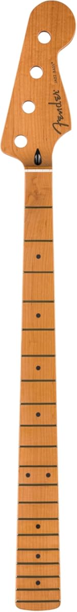 Satin Roasted Maple Jazz Bass® Neck, 20 Jumbo Frets, 12