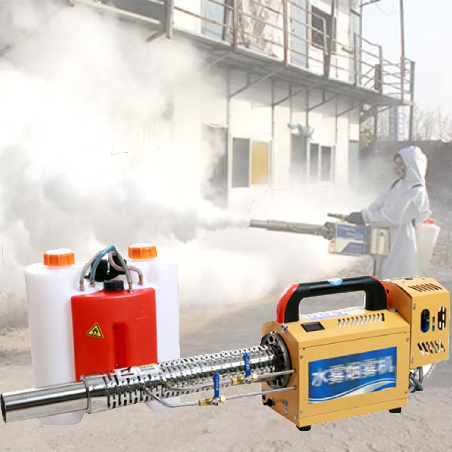 Sprayer Agricultural Portable, 15l Portable Thermal Fogger Machine,Pulse Jet Thermal Fogger, Electric Sprayer Aerosol Atomizer,for Indoor and Outdoor Disinfection 350