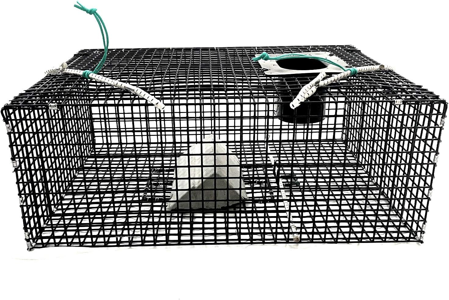 Ketcham Supply PVC Coated Wire Mesh Commercial Green Crab