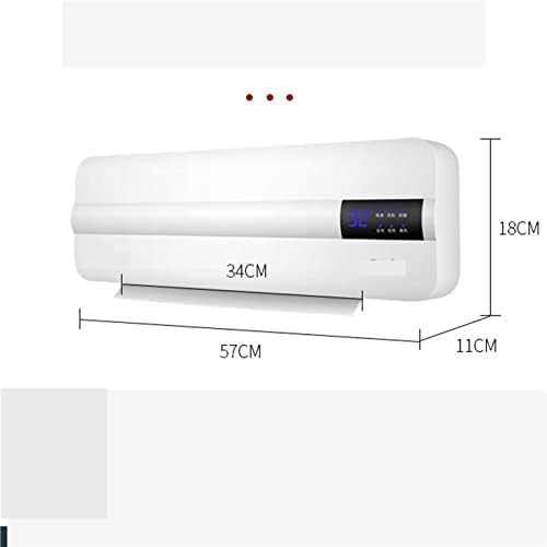 Air Conditioner Energy-saving Wall-mounted Air Conditioner Portable Heating Fan Home Timing Free Installation Remote Control Thermostat