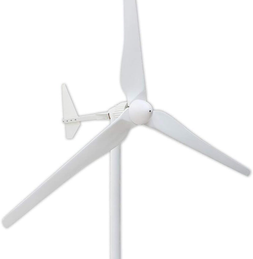 1500W/2000W/3000W Horizontal 3 Blades Wind Generator Turbine 48V/96V Windmill with Charge Controller,3000w