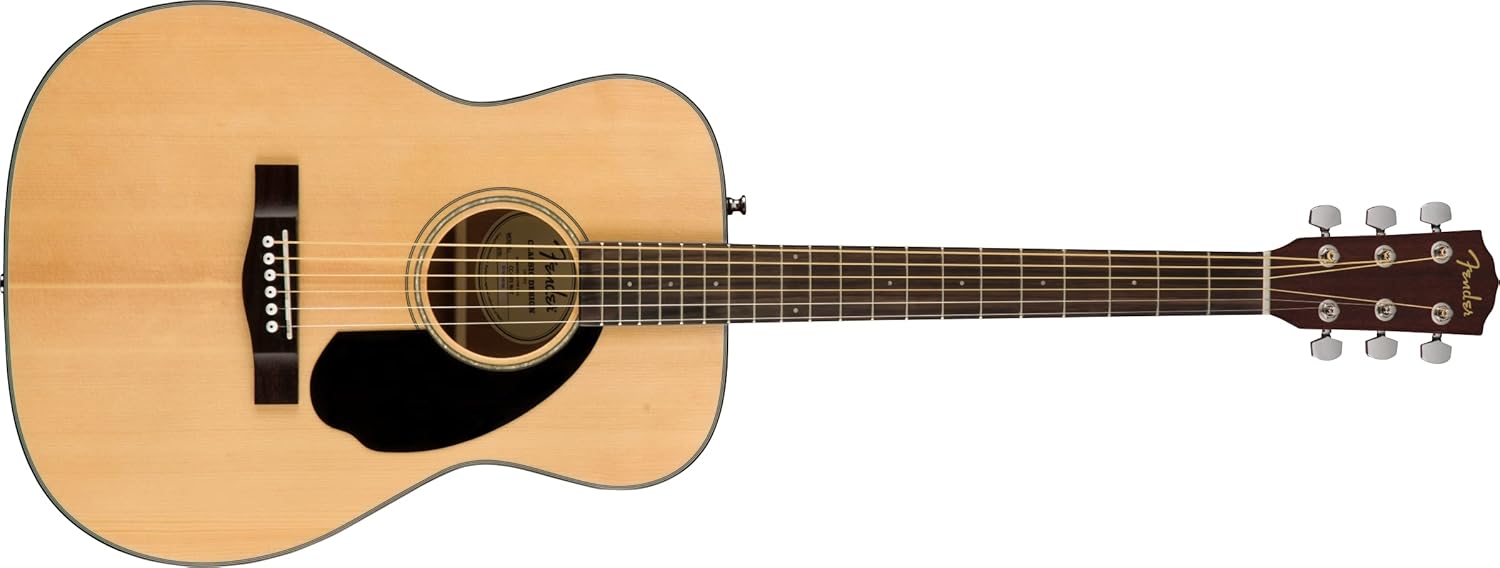 Fender CC-60S Concert Acoustic Guitar, with 2-Year Warranty, Natural