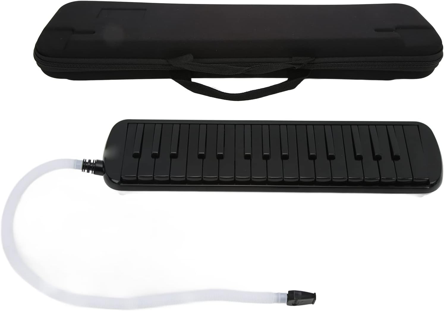 32 Keys Melodica Instrument, Professional Mouth Melodica, Lightweight Portable ABS Material with Carrying Bag, Easy to Play for Music Teaching Learning Performance