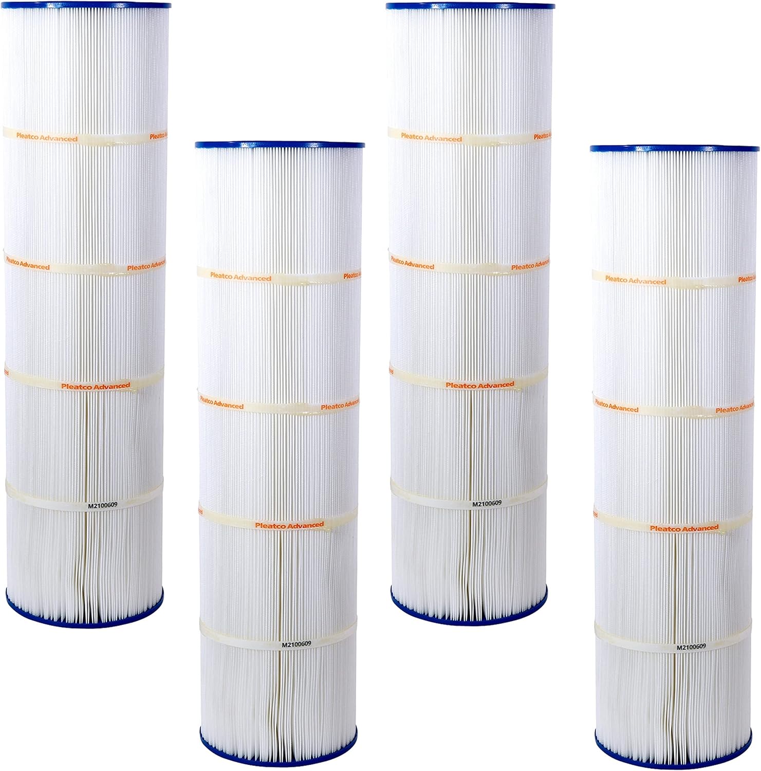 Pleatco PCC105-PAK4 Filter Cartridge, White