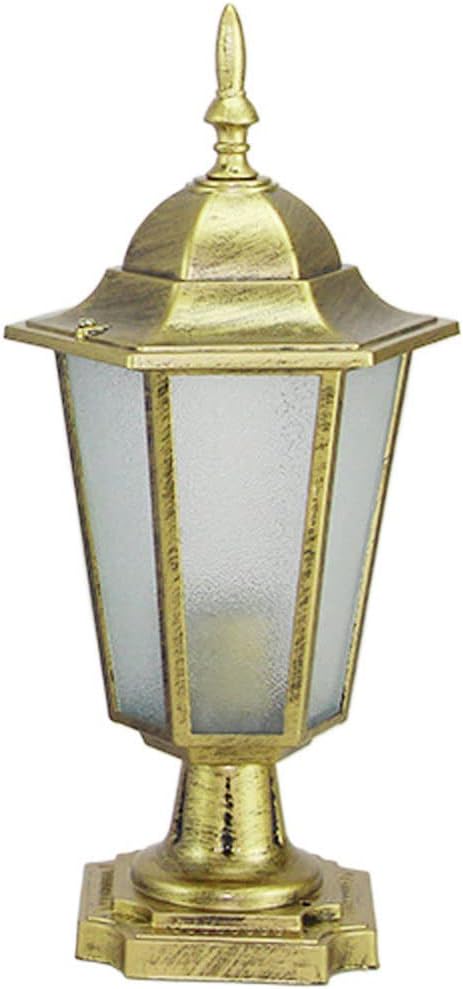 Wall Decoration Post Lamp, European IP44 Waterproof Outdoor Lighting Post Lights, Wall Head of Villa gate Stigma Lantern Fixture, for Garden Garden Column Lamps (E27)