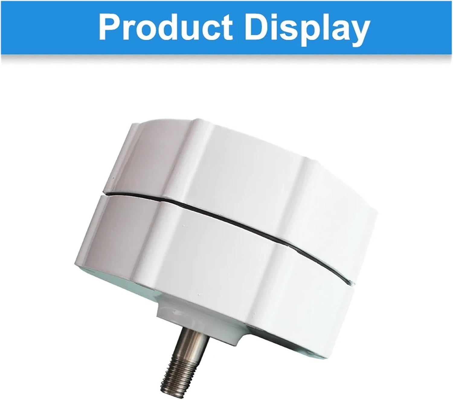 3000W Gearless Permanent Magnet Generator for Wind Turbine Water Turbine Low RPM Use for Charge Battery Make Power Energy System Low Starting Speed for Home(with Base,96V_ONLY Generator)