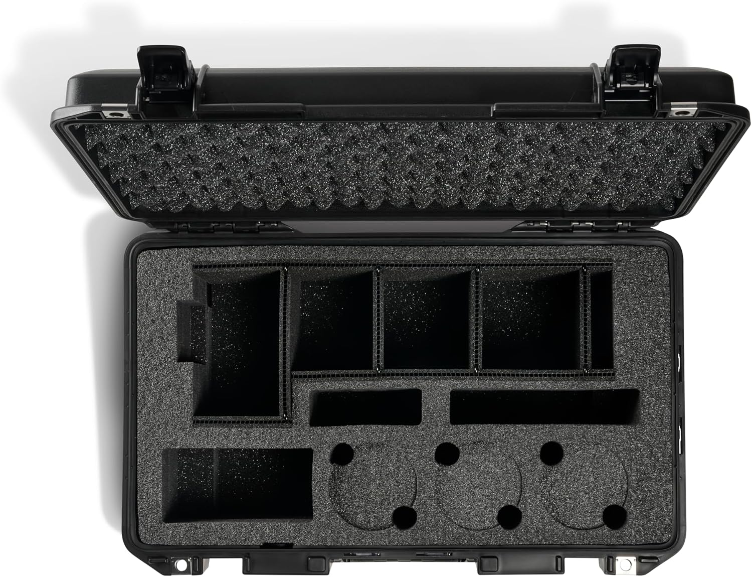 Pelican Air 1535 Air Case - Universal Custom Foam DSLR Camera Case for Camera Body and Accessories (Black)