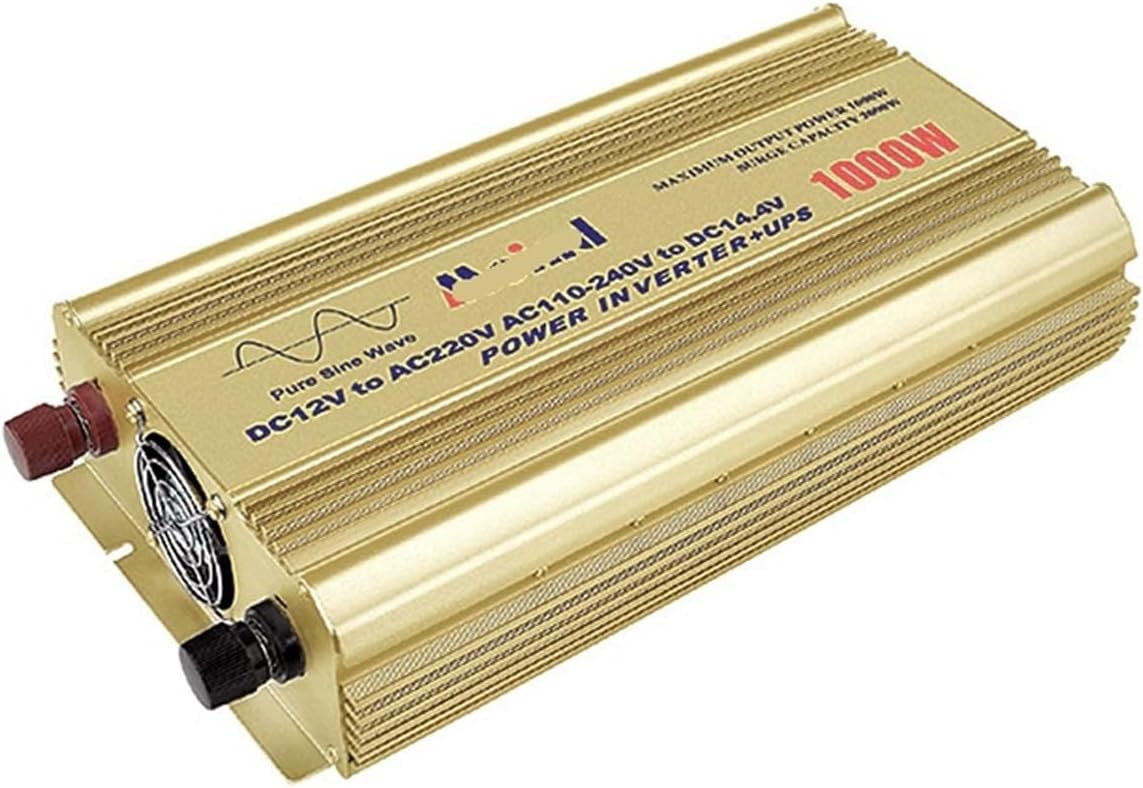 Pure sine Wave UPS high Power Inverter 1000W 12V24V to 220V