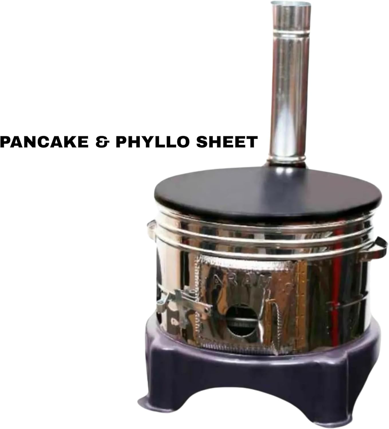 Multipurpose Clay Grill and Stove with Accessories, 15 in (38 cm), 16 in (40 cm)