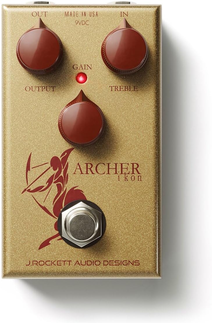 J. Rockett Audio Designs Tour Series Archer IKON Overdrive and Boost Guitar Effects Pedal