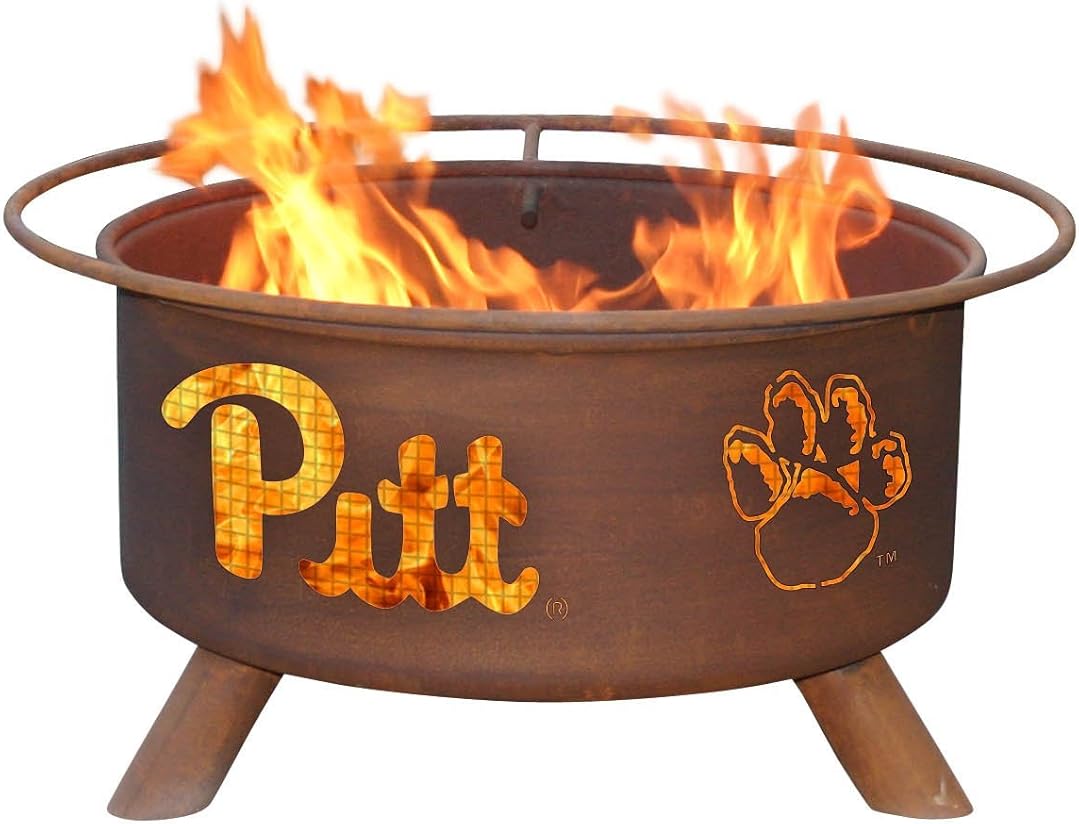 Patina Products F228, 30 Inch University of Pittsburgh Fire Pit