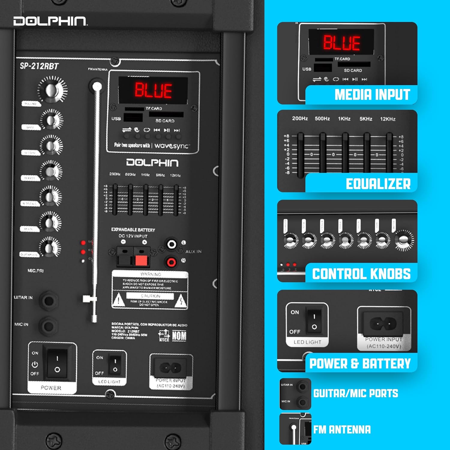 Dolphin BoxParty 2120 Dual 12
