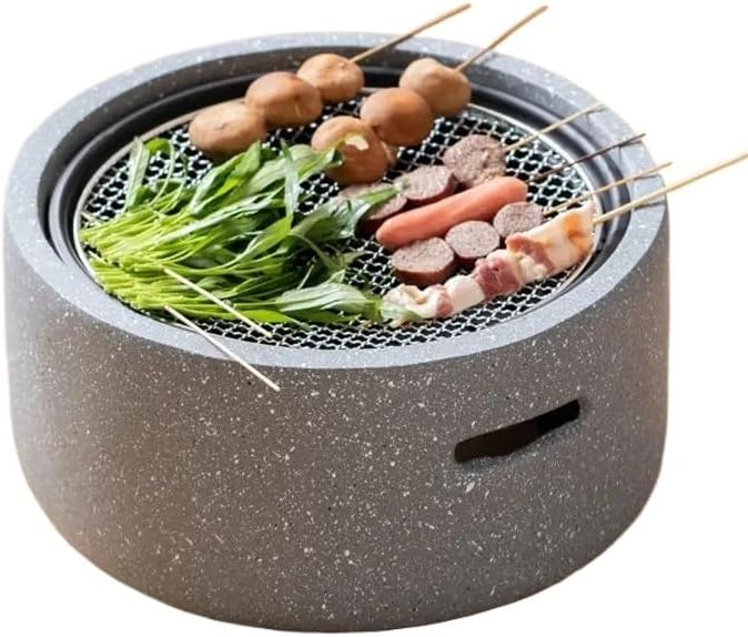 Outdoor Fireplaces Outdoor Fire Pits Household BBQ Grill Courtyard Garden Charcoal Stove Bonfire Brazier Heating Furniture Fire Pits