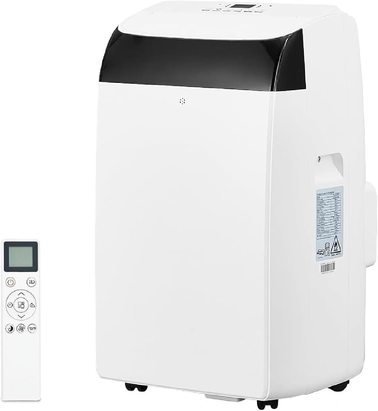 14,000 BTU Portable Air Conditioner Cools up to 750 Sq.Ft, 3-in-1 Quiet Portable AC Unit with Remote Control & Installation Kits for Large Room, 3 Speed, Auto Swing, 24H Timer