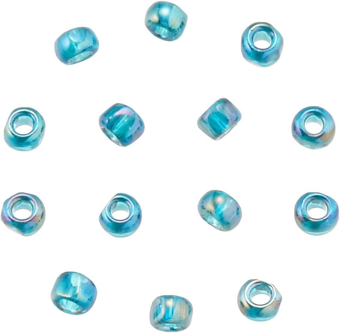 TOHO CR-167BD 3 Cut Beads, 6 Bundles, Threading Beads, Outer Diameter Approx. 0.09 inch (2.2 mm), 20.6 ft (60 m)