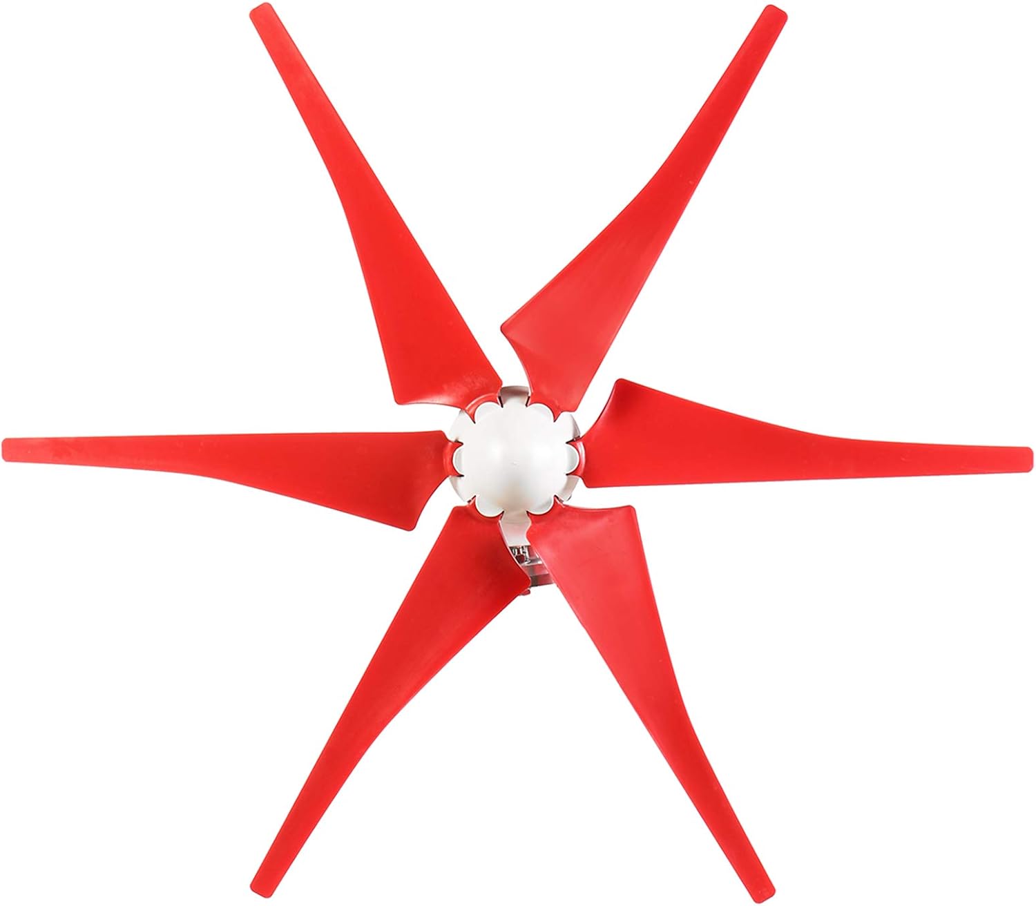 8000W Hoop Type Wind Turbines,12V/24V 6 Blades Wind Turbines Generator Horizontal Wind Generator Suitable for Wind and Solar Power,12v