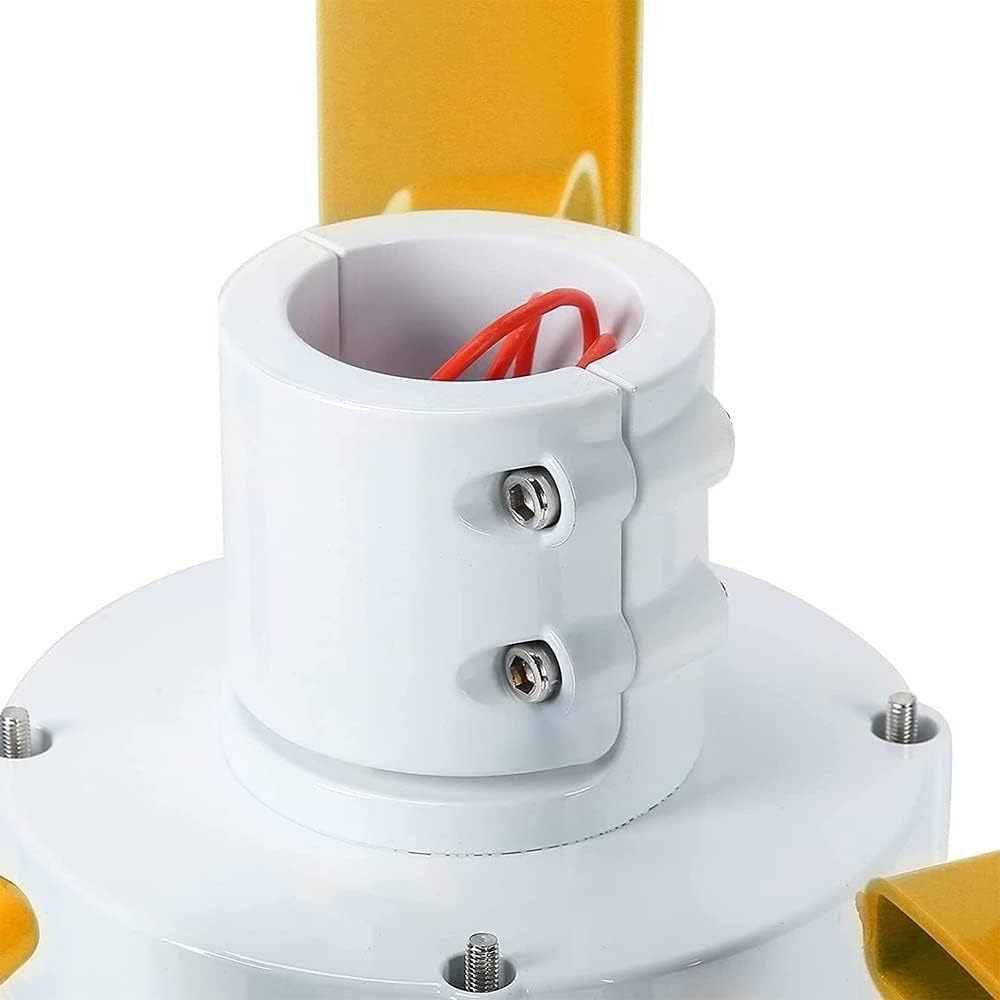 12V 24V 48V Wind Turbine Generator with Controller, Vertical Axis Windmill Generator, 5 Blades Free Energy Generator for Home Farm Street Lamps