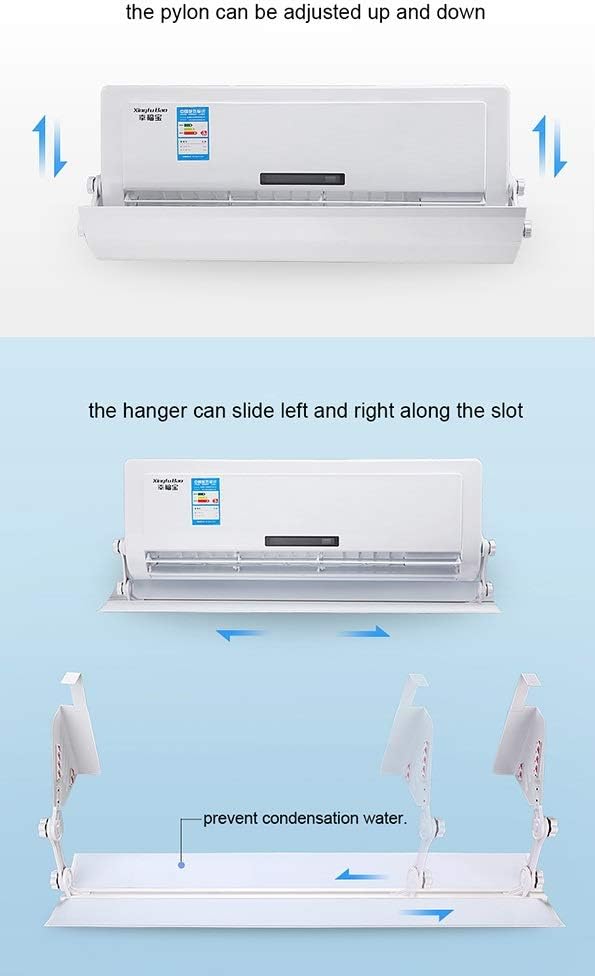 Retractable Air Conditioner Deflector, Prevent The Air From Blowing Straight, Universal Cabinet Air Outlet Wind Shield Plate, Cold Air Baffle